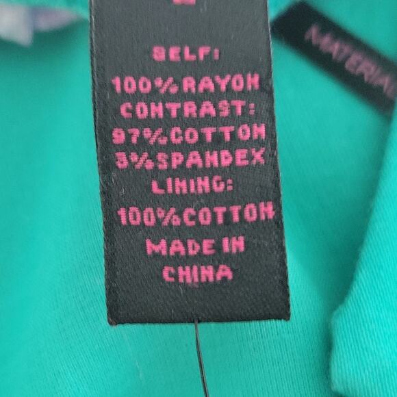 Material Girl 100% Rayon High Low Hem Sundress - Size L (NWT) - Picture 11 of 12